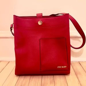 Steve Madden Red Large Crossbody Bag